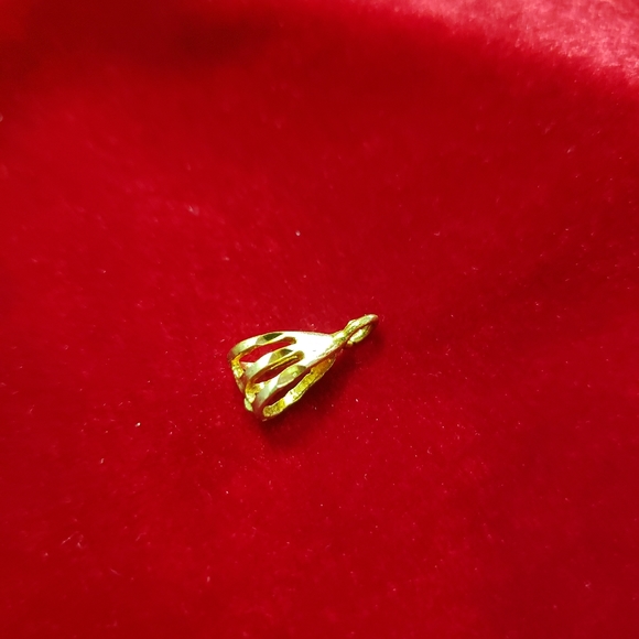 14k Solid Gold Pendant (Pendant Bail) - Picture 5 of 6